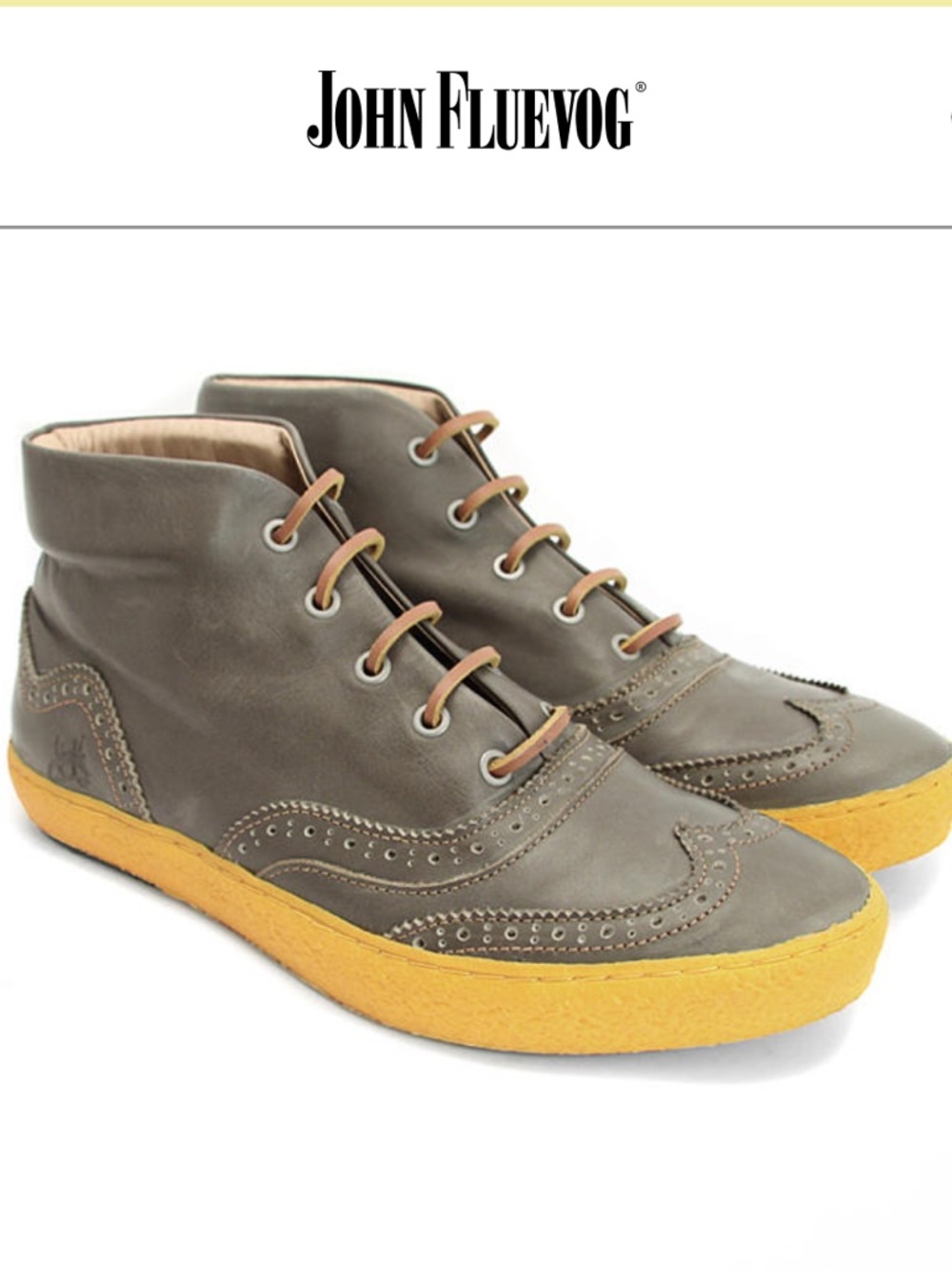 John Fluevog Wynn Sneaker High Top